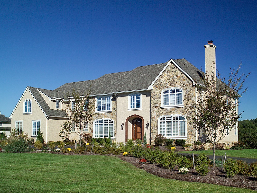 Custom built home on a large parcel of land.