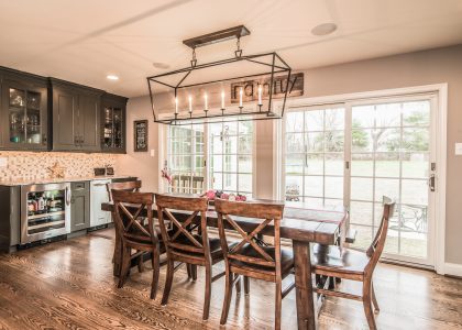 Spring Meadow House Renovation photo dining area